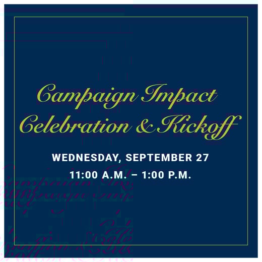 campaign impact celebration and kickoff