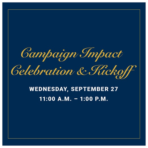 campaign impact celebration and kickoff
