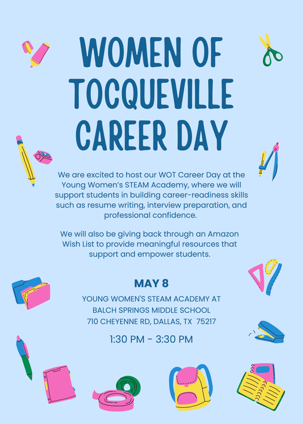 Women of Tocqueville career day
