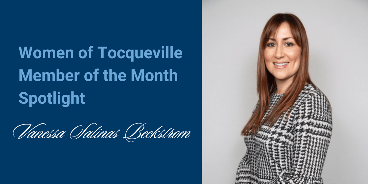 woman of tocqueville member of the month june